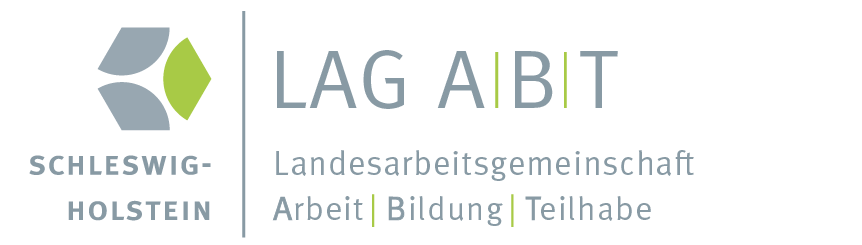 Logo Landesarbeitsgemeinschaft Arbeit | Bildung | Teilhabe Schleswig-Holstein