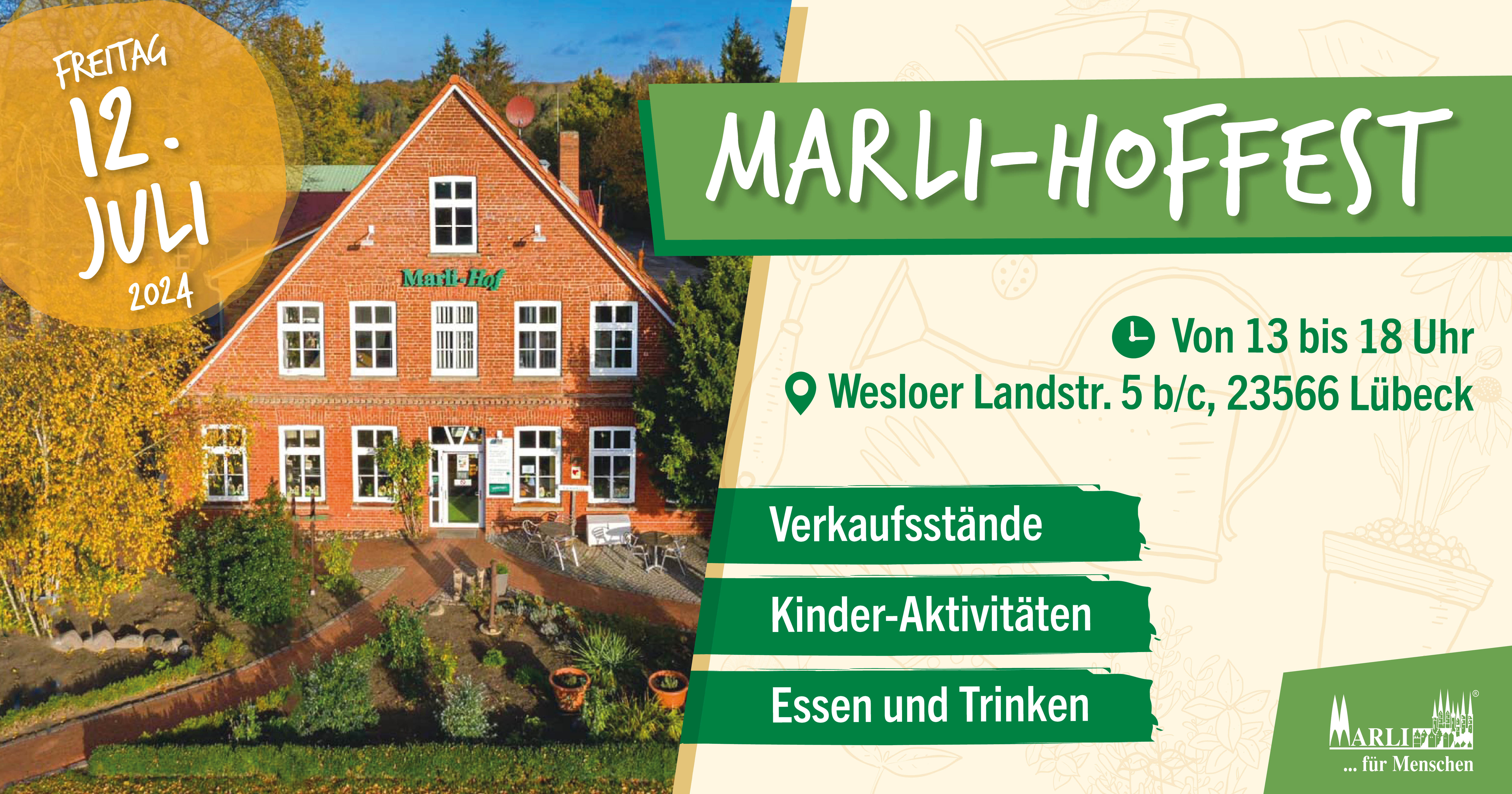 Marli Hoffest 12. Juli ab 13 Uhr