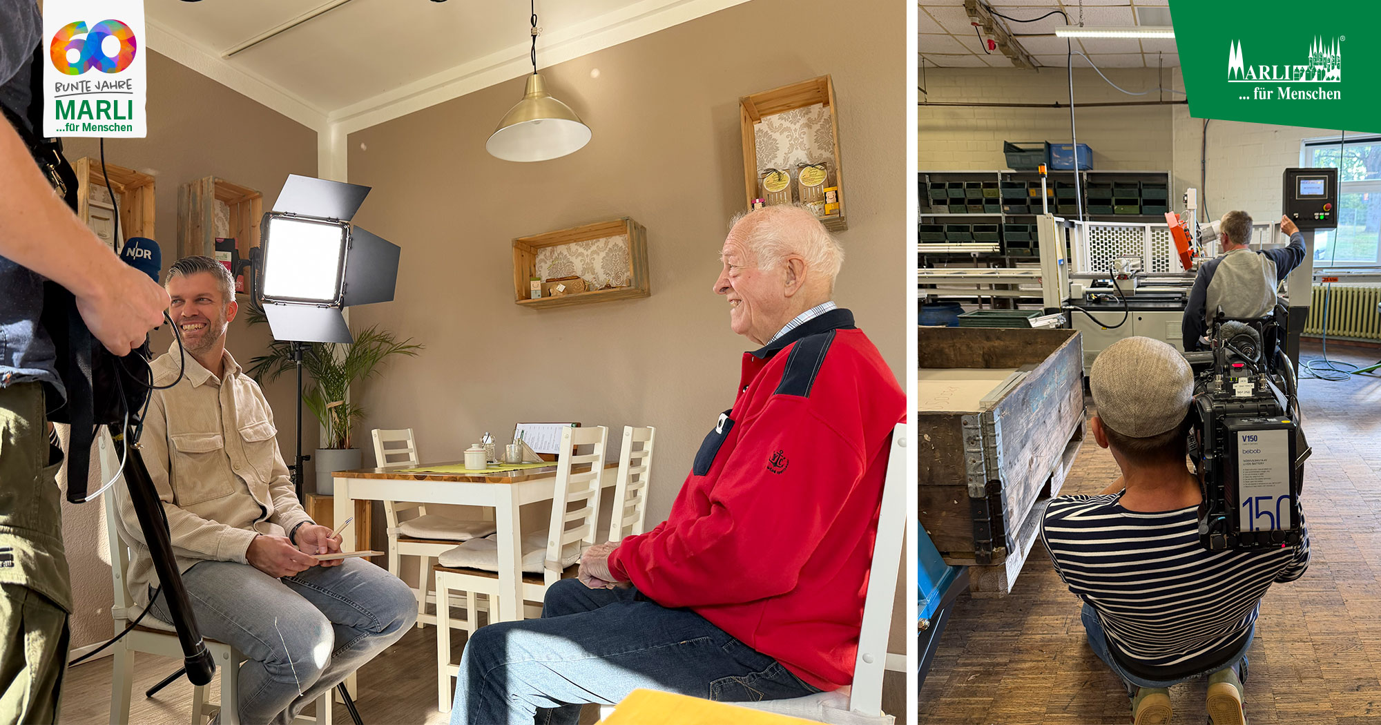 Foto vom NDR Drehtermin bei Marli